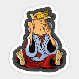 Prince Don the Phony King of Washington Sticker